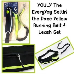 YOULY Running Belt & Leash Set